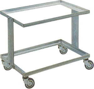 Antistatic mobile table with ESD top