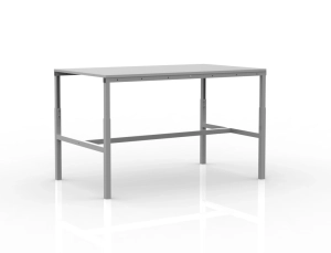 Height adjustable ESD table SPESD159 with 1500 x 900 mm work surface