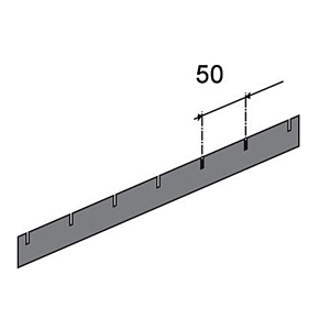 20-CSCL Längssteg 549 x 139 mm